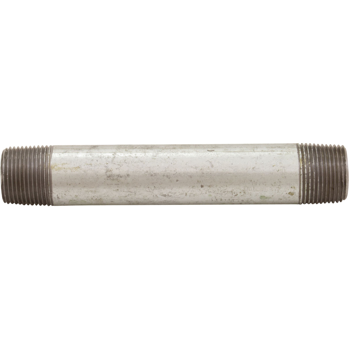 Nipple, Galvanized, 6" x 3/4" Male Pipe Thread : ZNG046