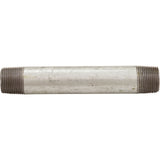 Nipple, Galvanized, 6" x 3/4" Male Pipe Thread : ZNG046