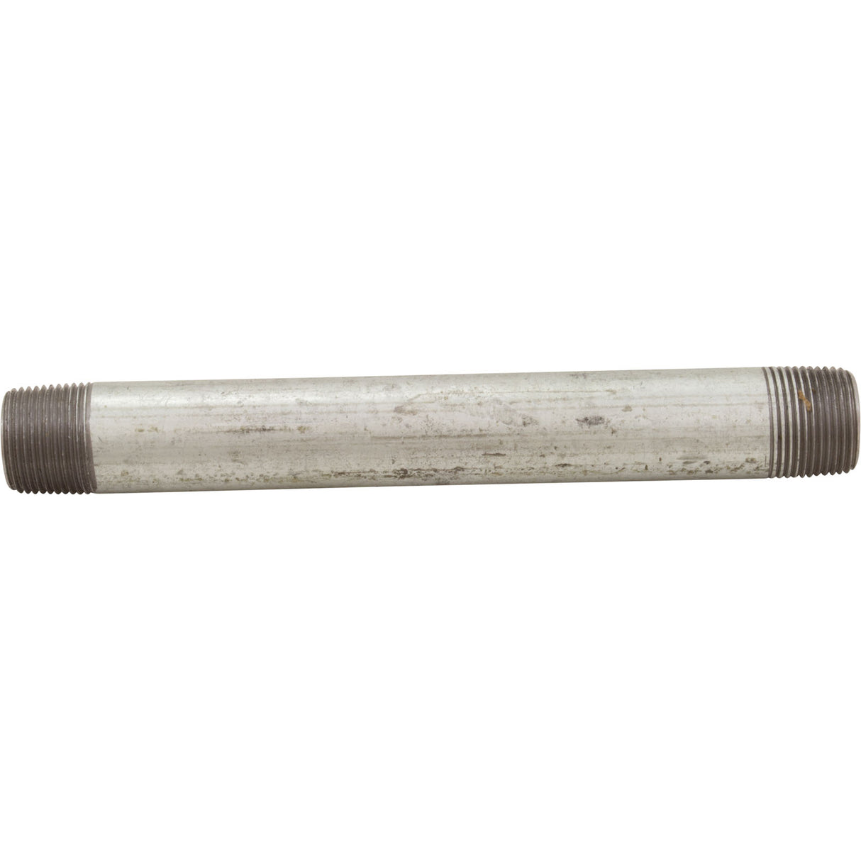 Nipple, Galvanized, 8" x 3/4" Male Pipe Thread : ZNG048