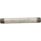 Nipple, Galvanized, 8" x 3/4" Male Pipe Thread : ZNG048