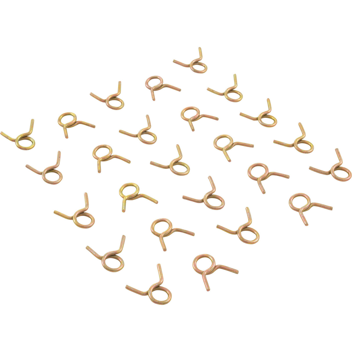 Tubing Clamp, 0.375" Ideal OD, single Wire, Quantity 25 : HC-6ST ZD