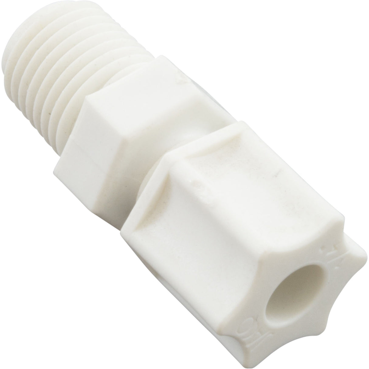 Compression Fitting, Generic, 1/4"mpt x 1/4" Tube, Plastic : - Generic -  - PartsForSpas.com