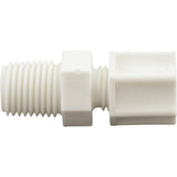 Compression Fitting, Generic, 1/4"mpt x 1/4" Tube, Plastic : - Generic -  - PartsForSpas.com