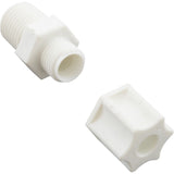 Compression Fitting, Generic, 1/4"mpt x 1/4" Tube, Plastic : - Generic -  - PartsForSpas.com
