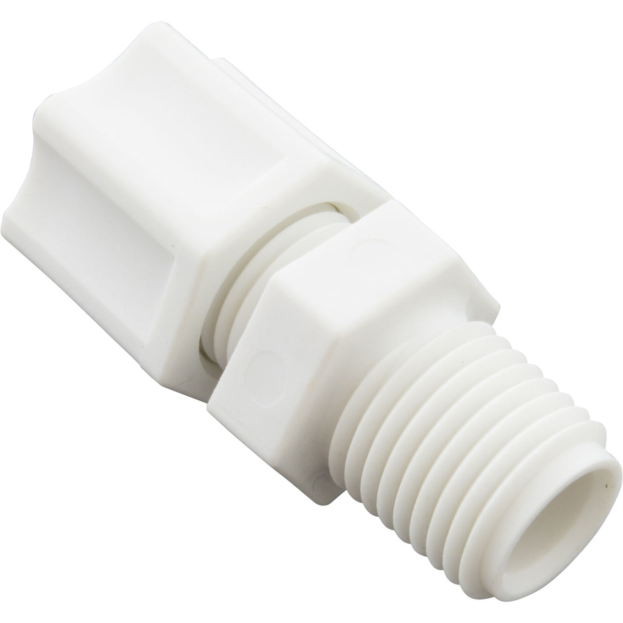 Compression Fitting, Generic, 1/4"mpt x 5/16" Tube, Plastic : - Generic -  - PartsForSpas.com