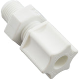 Compression Fitting, Generic, 1/8"mpt x 1/4" Tube, Plastic : - Generic -  - PartsForSpas.com
