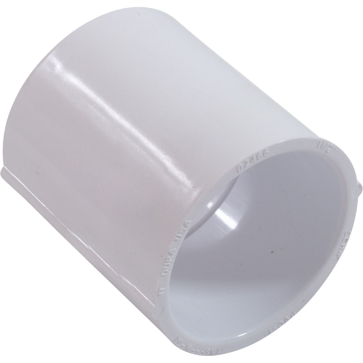 Coupling, Dura, 1-1/2" Slip x 1-1/2" Slip : 429-015
