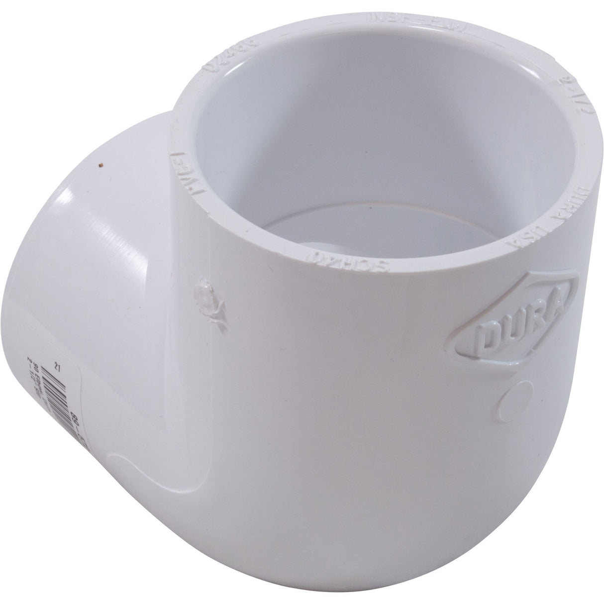 90 Elbow, Dura, 2-1/2" Slip x 2-1/2" Slip : 406-025