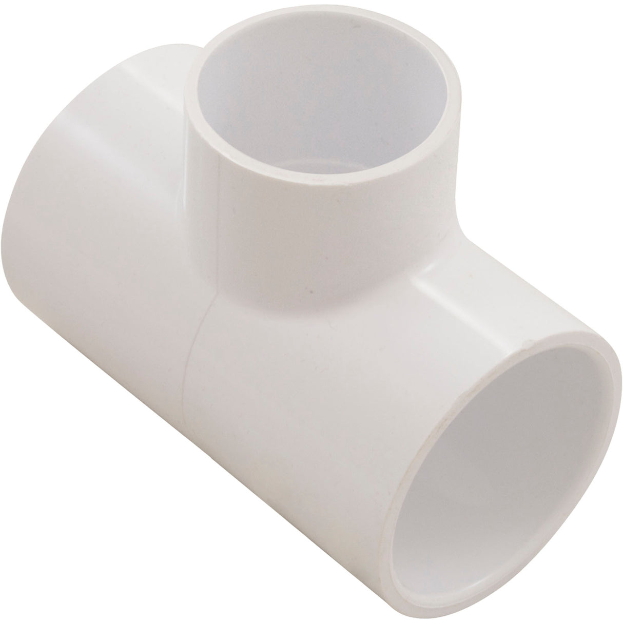 Tee, Reducer, Lasco, 2"s x 2"s x 1-1/2"s, PVC, White : 401-251