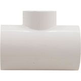 Tee, Reducer, Lasco, 2"s x 2"s x 1-1/2"s, PVC, White : 401-251