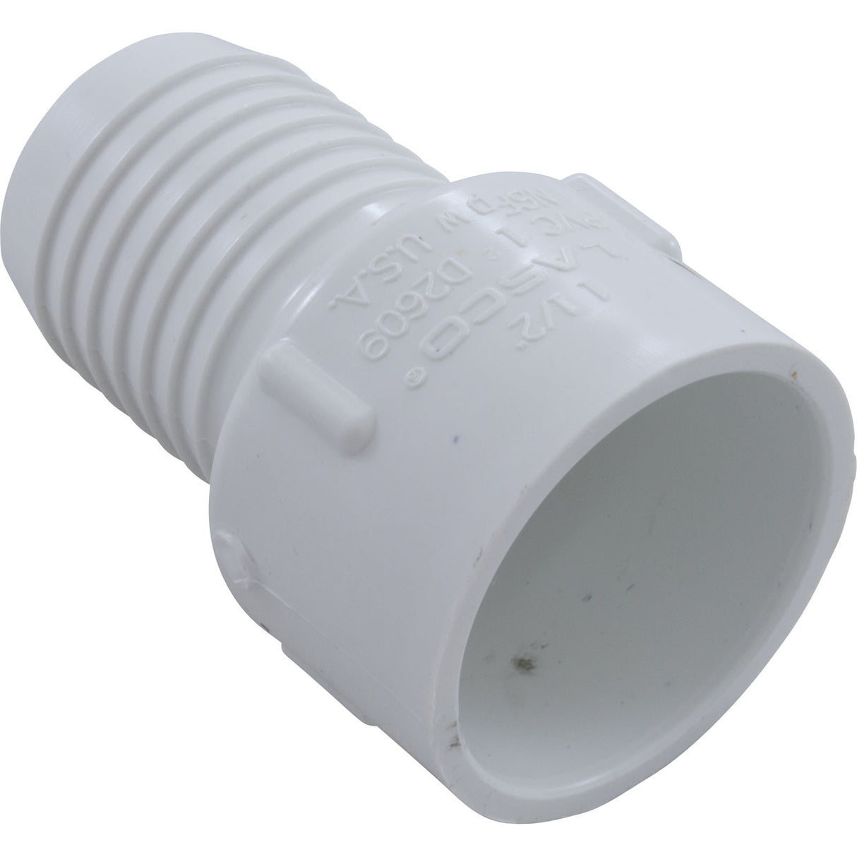 Adapter, 1-1/2" Slip x 1-1/2" Ribbed Barb (rb) : 474-015