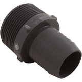 Barb Adapter, Lasco, 1-1/2"mpt x 1-1/4"b, PVC : 1436212 - Lasco - 10025528708990 - PartsForSpas.com