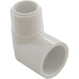 90 Elbow, 3/4" Slip x 3/4" Male Pipe Thread : 410-007