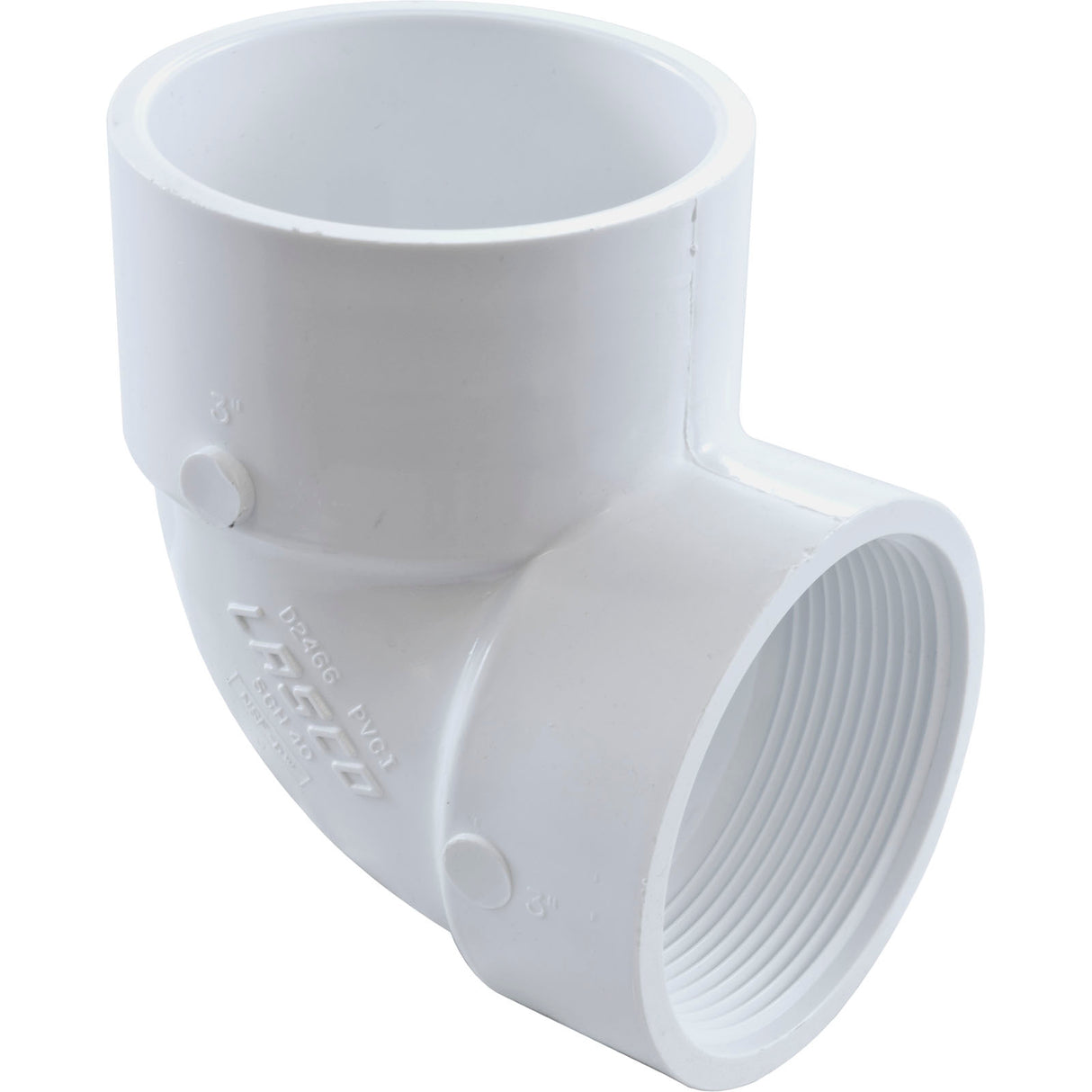 90 Elbow, 3" Slip x 3" Female Pipe Thread : 407-030