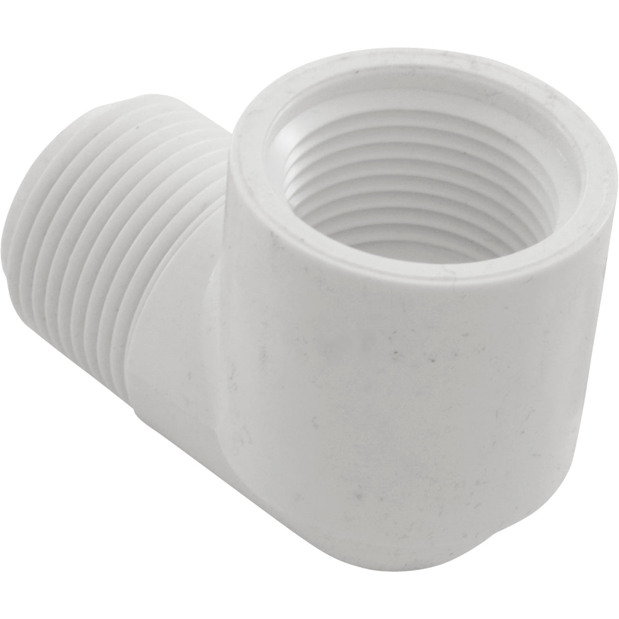90 Elbow, Lasco, 3/4"mpt x 3/4"fpt, PVC : 412-007