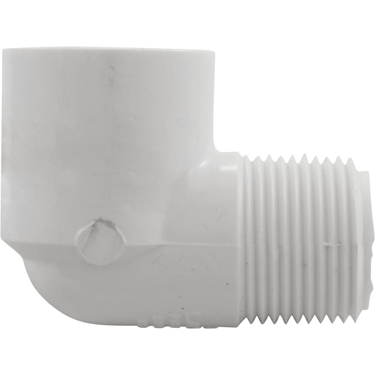 90 Elbow, Lasco, 3/4"mpt x 3/4"fpt, PVC : 412-007