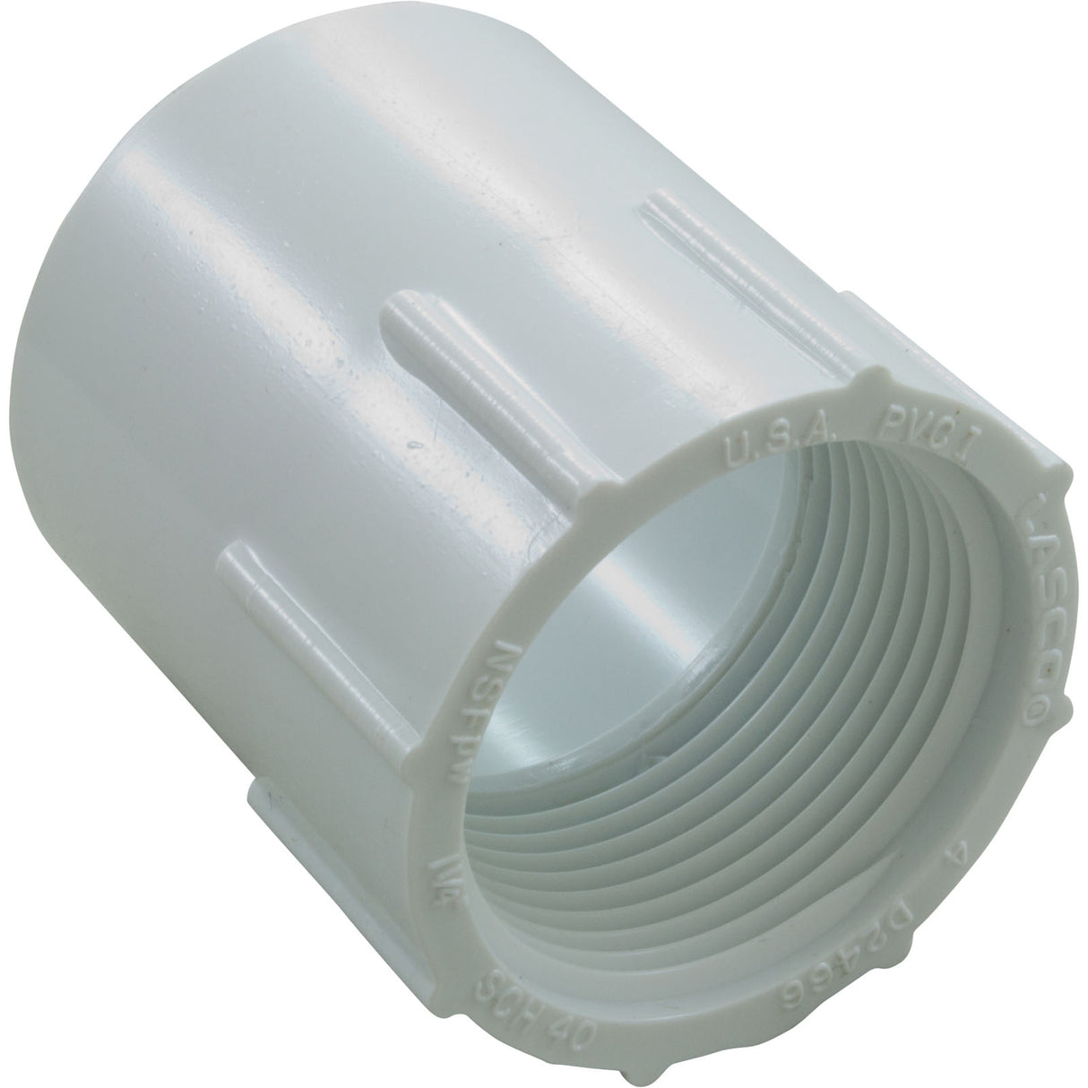 Adapter, 1-1/4" Slip x 1-1/4" Female Pipe Thread : 435-012