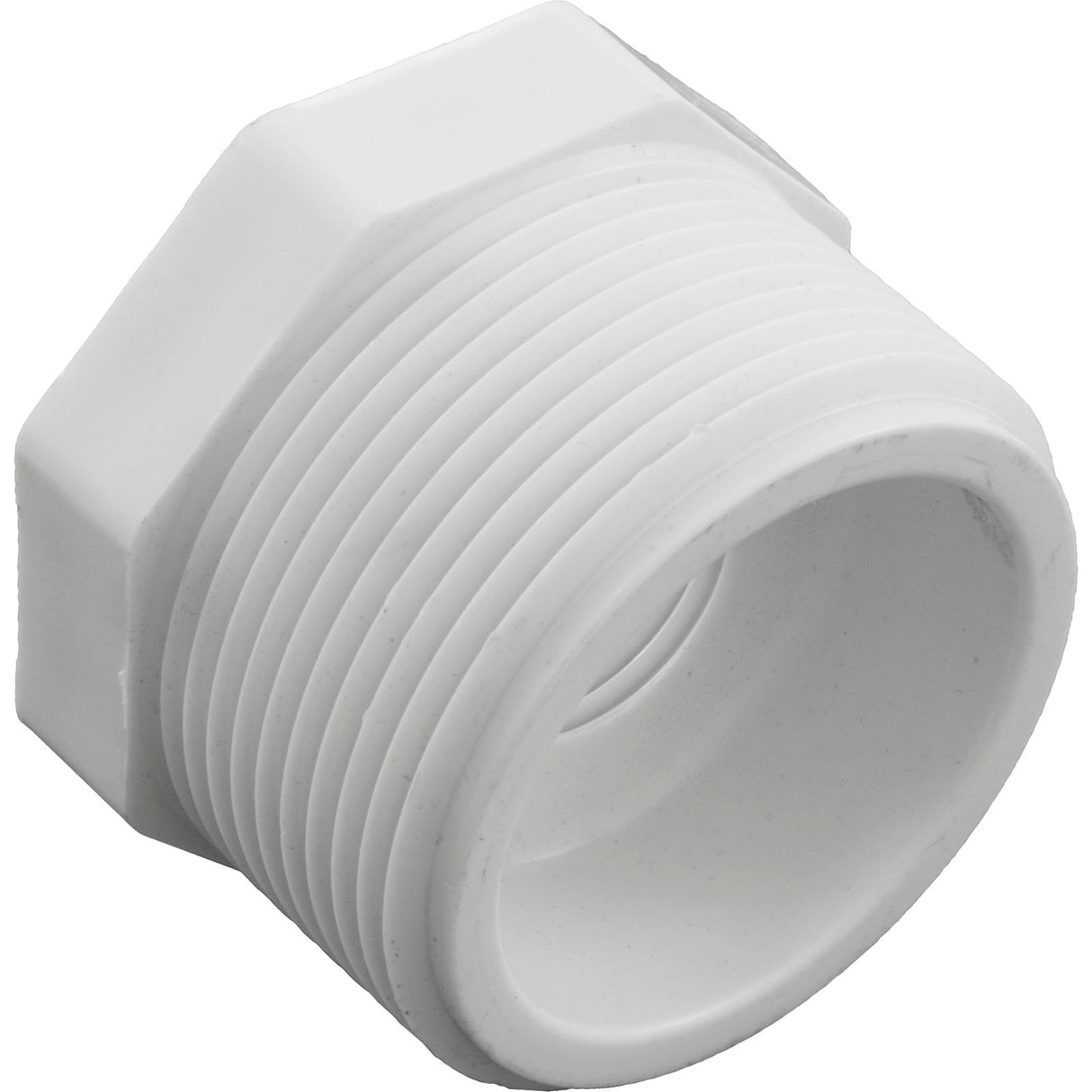 Reducer, Lasco, 1-1/2"mpt x 1/2"fpt, PVC, SCH40 : 439-209