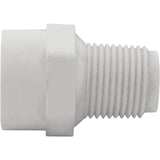 Reducer, Lasco, 3/8"mpt x 1/4"fpt, SCH40 PVC : 439-052