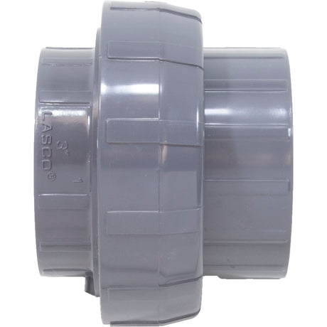 Union, Lasco, 3"s x 3"s, O-Ring Type, SCH80 PVC : 897-030 - Lasco - 10025528722651 - PartsForSpas.com