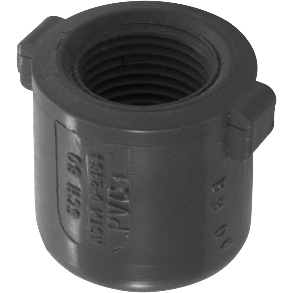 Cap, Lasco, 3/8"fpt, SCH80 PVC : 848-003