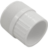 Reducer, Lasco, 2" Male Pipe Thread x 1-1/2" Slip, SCH40 PVC : 436-251