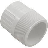 Reducer, Lasco, 2" Male Pipe Thread x 1-1/2" Slip, SCH40 PVC : 436-251