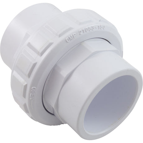 Union, 1-1/2" Slip x 2" Spigot, Flush : 21053-150-000 - Custom Molded Products - 849640026199 - PartsForSpas.com