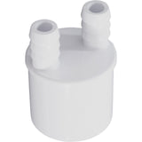 Barb Manifold, CMP, 1"Spigot x 3/8"Barb, 2 Port : 21033-000-000