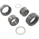 Half Union, Heater, Raypak, 2" Slip, w/O-Ring, Gen, Qty 2 : 21063-801-000