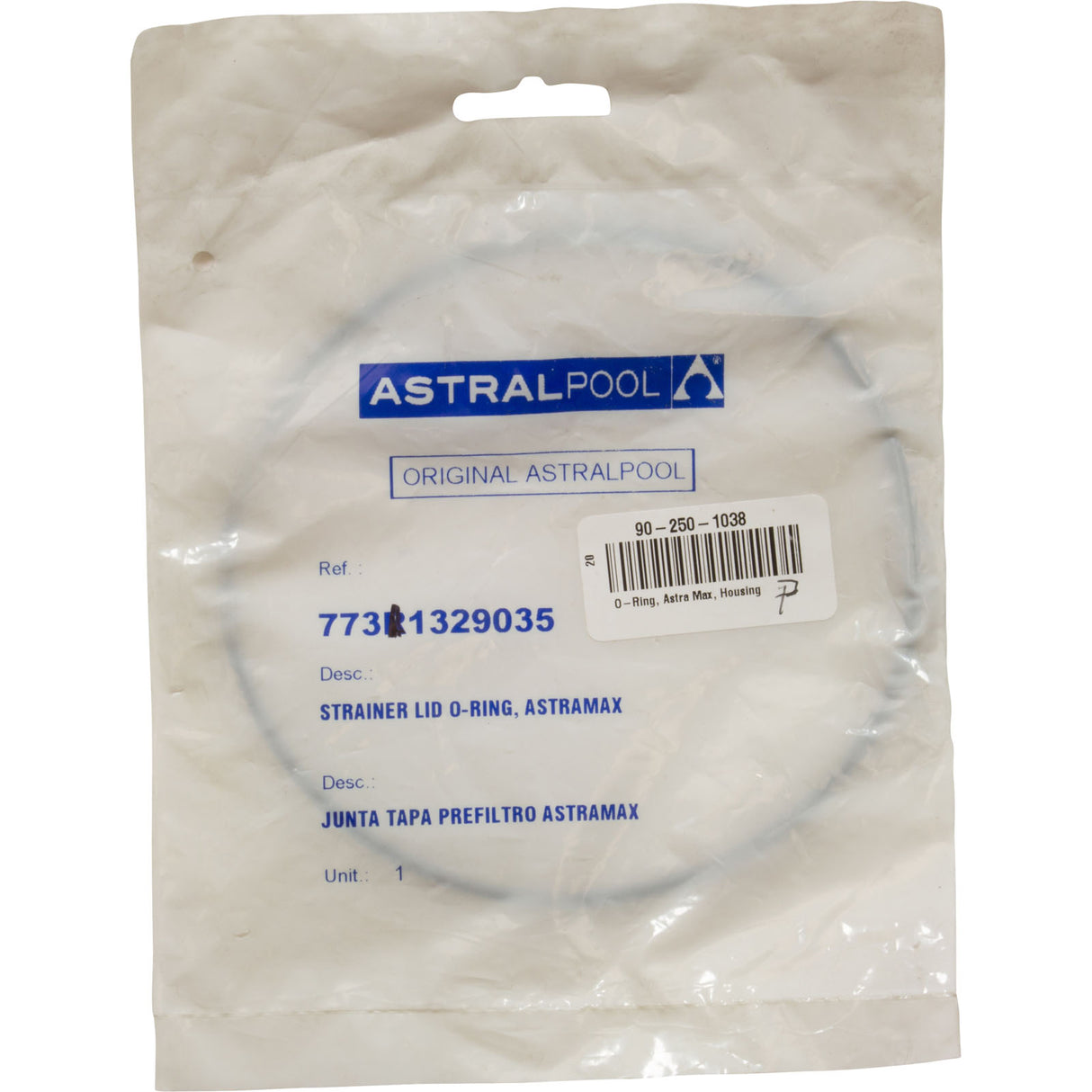 O-Ring, Astra Max, Housing : 7731329035