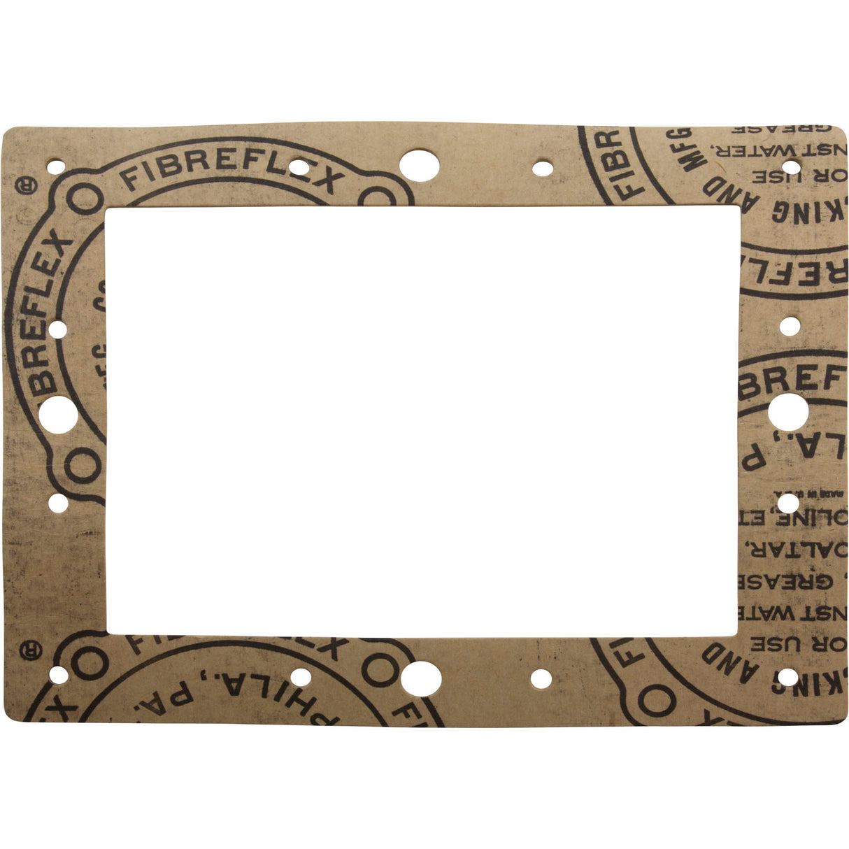 Gasket, SP1084, Face Plate, 12 Hole, 10-1/2"x8-3/8", Generic :