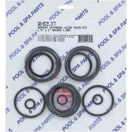 Go-Kit 37, Anthony Univ. Slide Valve 1-1/2"&2" Bronze & ABS : GO-KIT 37 - Aladdin - GO-KIT 37 - PartsForSpas.com