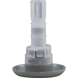 Jet Intl, BWG Cyclone Euro, 2"fd, Twin Roto, Textured, Gry/Dk : 900145WW