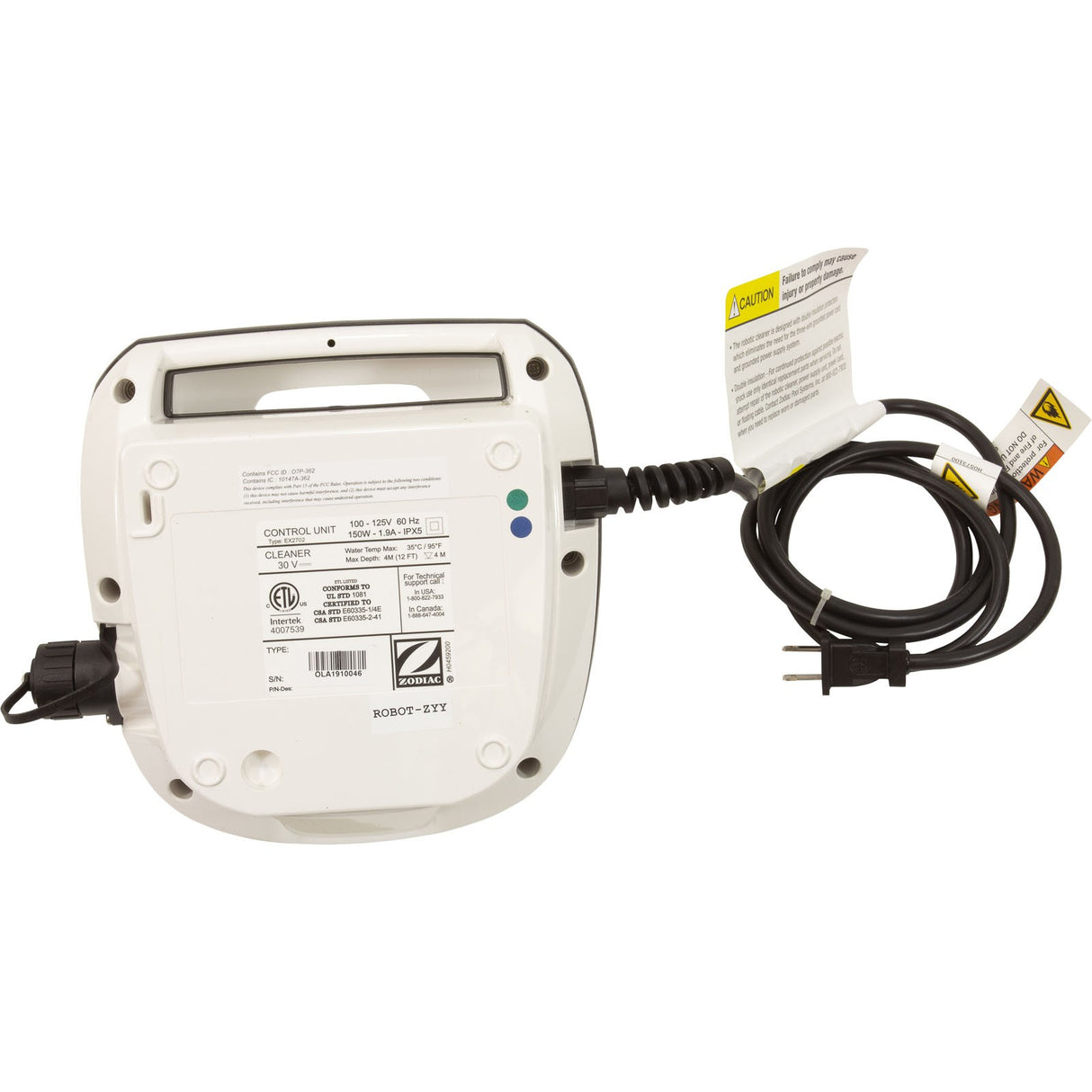 Control Box, Zodiac Polaris 9650iQ, WiFi, Type 1, US : R0761800