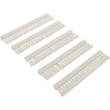 Brush Set, Rainbow Pentair Leaf Eater 185, Quantity 5 : R211406