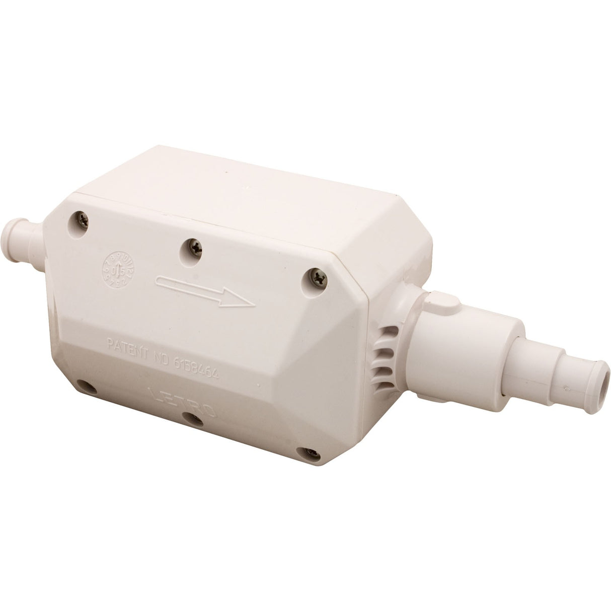 Backup Valve, PentairLetro LL105PM/LL105/3-Wheel Cleaner, Wht : E10