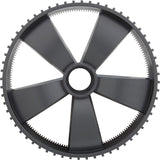 Wide Wheel, Kreepy Krauly Platinum, Gray, w/o Bearings : 370406Z
