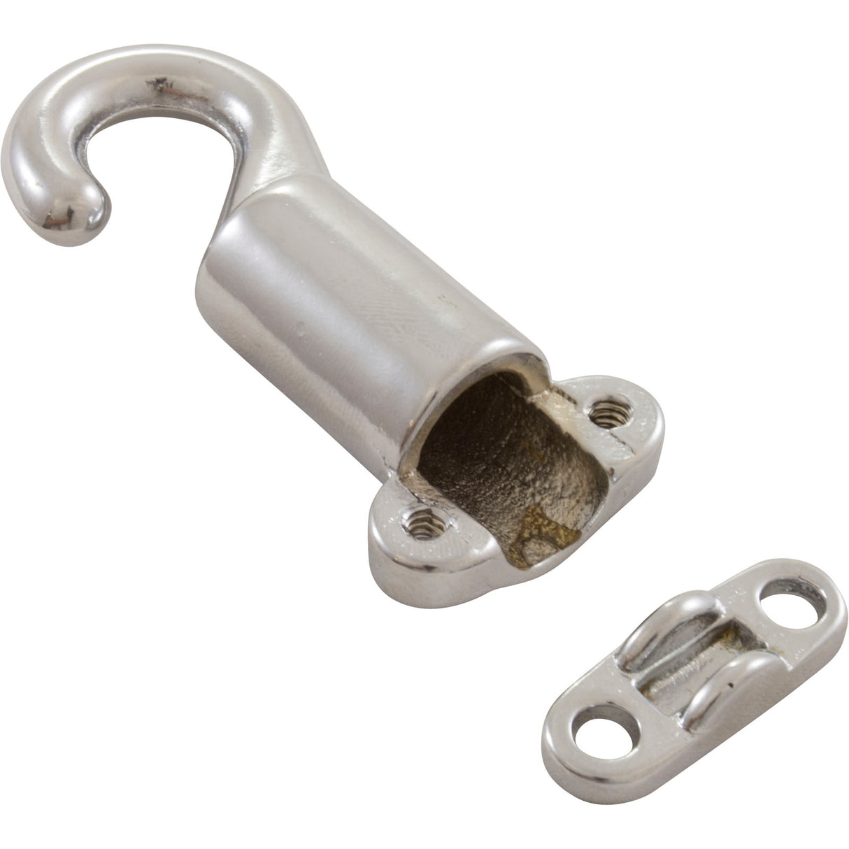 Rope Hook, Perma Cast, 3/8" - 1/2" Rope, Cleat Type, CPB : PH-52