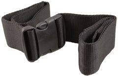 Spineboard Strap, Kemp USA, Two-Piece w/ Buckle, Black : 10-302-BLK - Kemp USA - 819386010646 - PartsForSpas.com