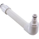 Wall Fitting, Pentair L79BL Cleaner, 90deg, 3/4", with Scree : LW11