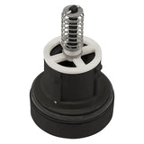 Cleaning Head, A&A Manufacturing Style I, Hi-Flow, Black : 521404