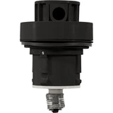 Cleaning Head, A&A Manufacturing Style I, Hi-Flow, Black : 521404