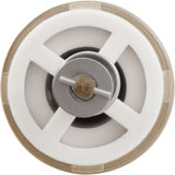 Cleaning Head, A&A Manufacturing Style II, Hi-Flow, Tan : 521501