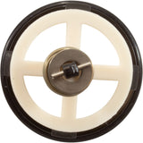 Cleaning Head, A&A Manufacturing Style II, Low-Flow, Black : 521818
