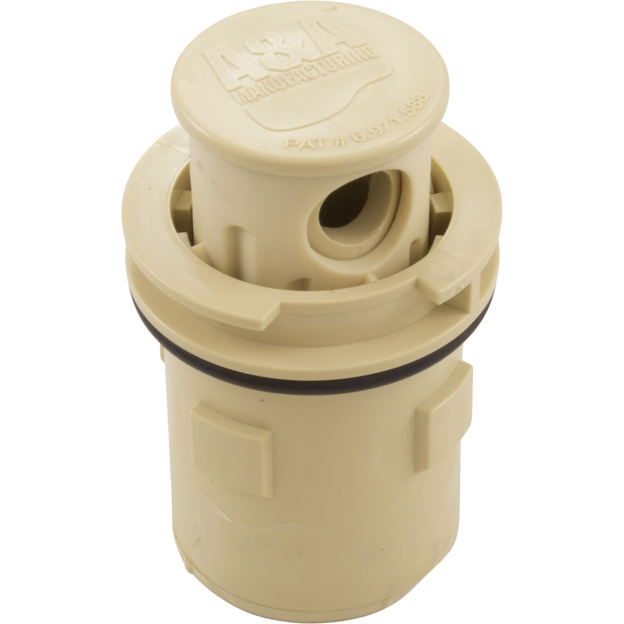 Cleaning Head, A&A Manufacturing Gamma IV, Adj-Flow, Tan : 565634