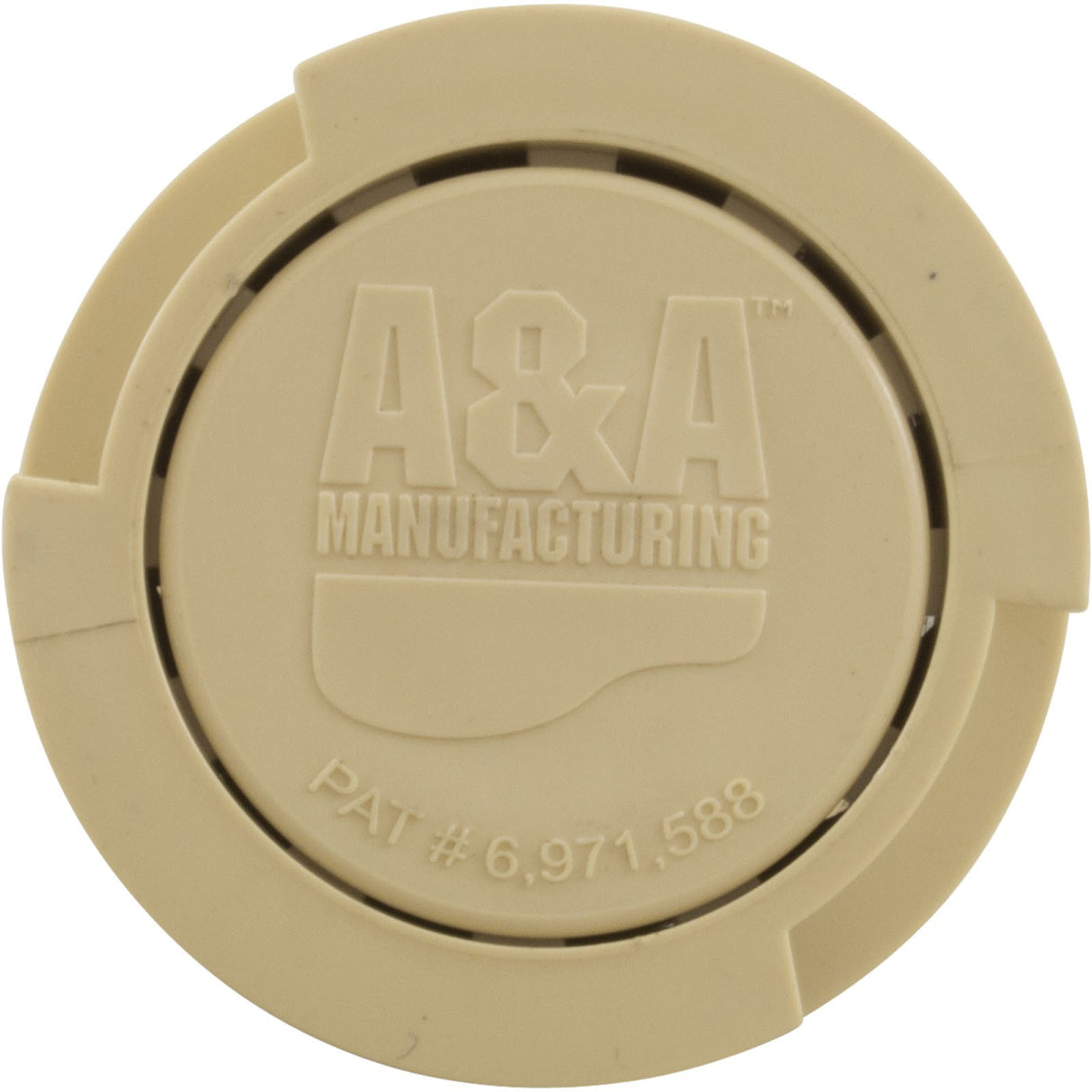 Cleaning Head, A&A Manufacturing Gamma IV, Adj-Flow, Tan : 565634