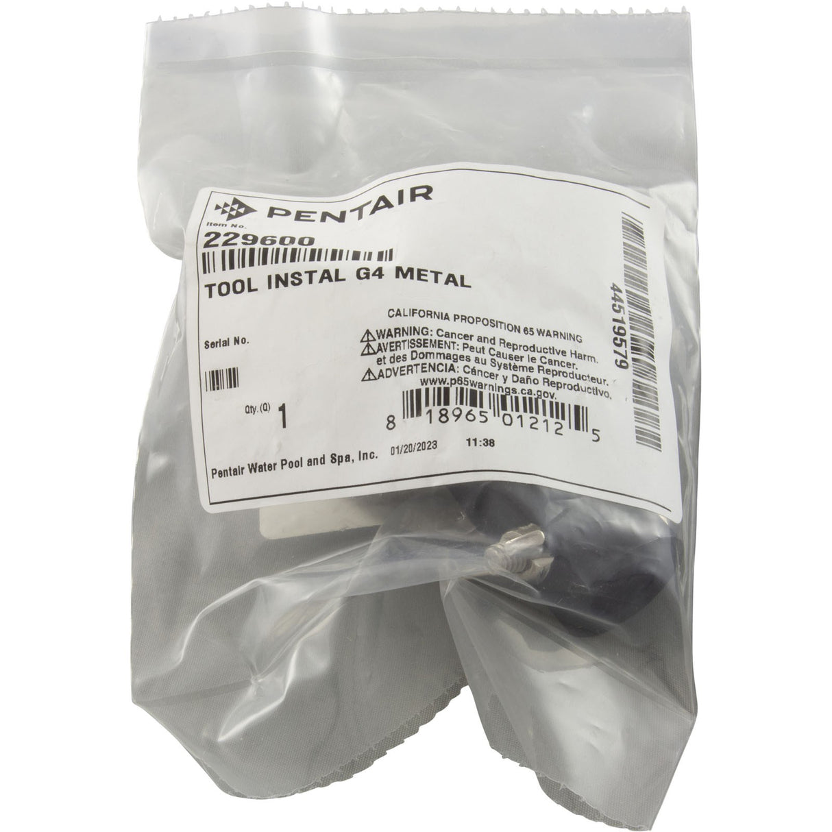 Tool Instal G4 Metal : 229600