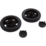 Wheel Assembly, Aqua Products, 2670BK Drilled : S2670BK-H