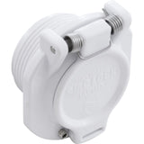 Vac Lock Safety Wall Fitting, Hywd Nav/Pool Vac, 1-1/2"mpt, Wht : W400BWHP